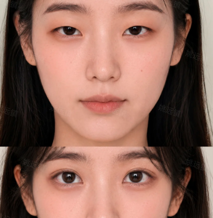 戴三友双眼皮案例
